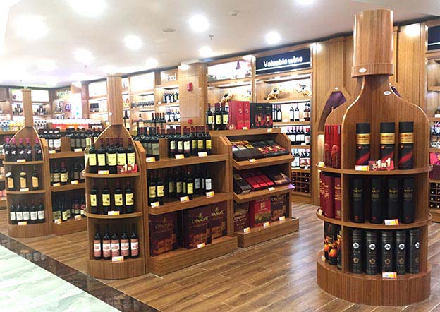 哈尔滨红酒展柜定制