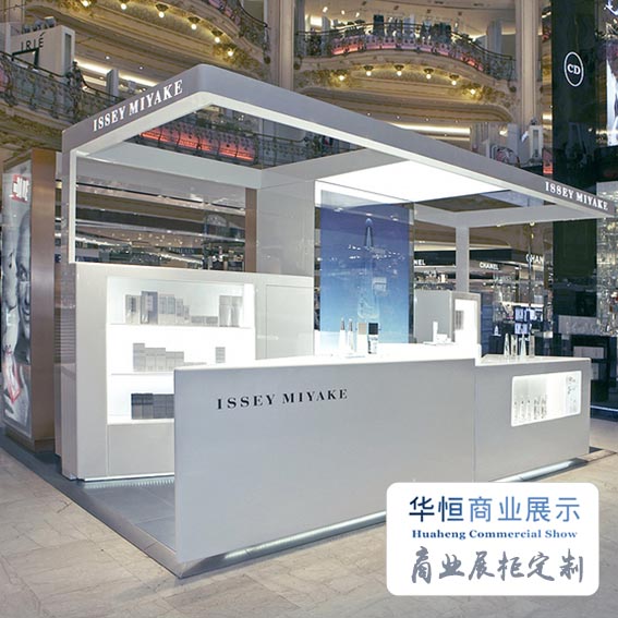 哈尔滨木制烤漆护肤品展示柜